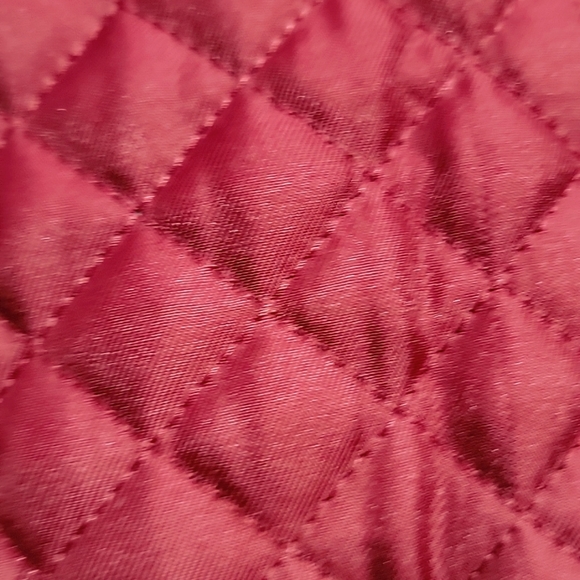 Post Card Quilted Lined Women's Vest Made in Italy Large - Picture 7 of 11